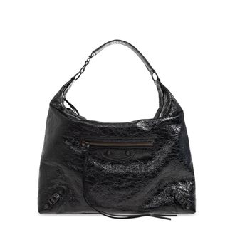 Balenciaga Le City Hobo Medium - Bags - Mujer - Negro - ONE SIZE