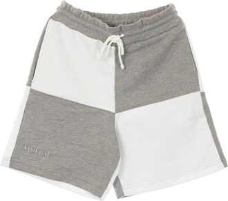 Usual Cotton Tracksuit Shorts - Heren - Korte Broeken - Wit - L - Katoen - Korte Broeken
