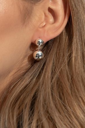 LI&Eacute; STUDIO Silver Earrings The Caroling, Womens, Silver