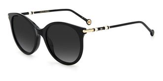 Carolina Herrera CH 0024/S 807/9O Womens Sunglasses Black Size 55