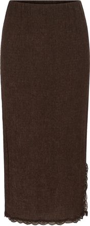 Kaffe Gonne - - Skirts - Donna - Marrone - XL
