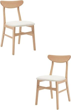 Regalos Miguel Sillas Comedor - Pack 2 Silla Zenit - Beige