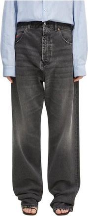 Martine Rose Donna, Jeans, Nero, M, new