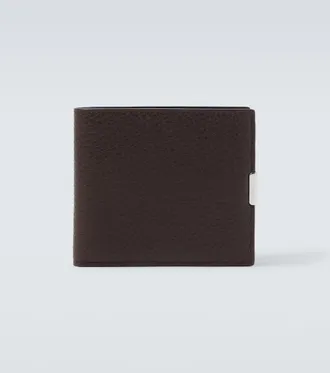 Christophe Lemaire Soft Tab leather bifold wallet