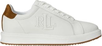 Ralph Lauren Ainsley Sneaker - Dames - Schoenen - Wit - Maat: 37 EU Leer