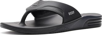 Reef Fanning H20 Mens Sandals Black/Silver : 11 D - Medium, Synthetic