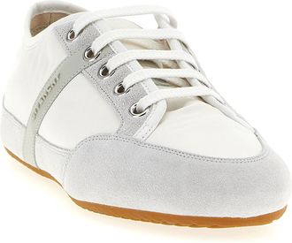 Givenchy Mens White Polyamide Low Top Sneakers