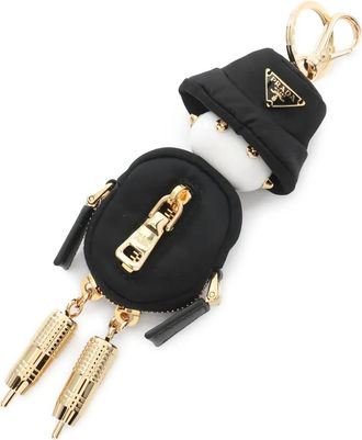 Prada 2020s Robby tassenbedel - Zwart