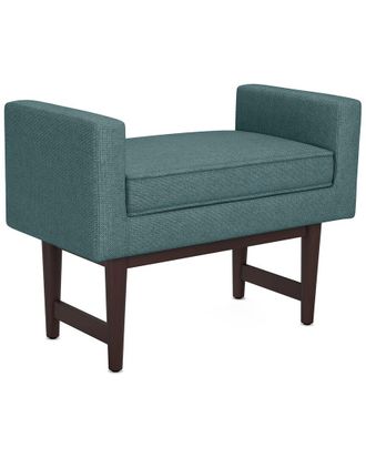 Simpli Home Scott 29In Contemporary Rectangle Small Ottoman Bench