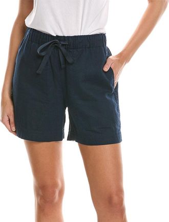 Vince Mid Waist Tie Front Pull On Short