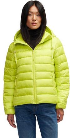 Pajar Womens Kateri Light Weight Boxy Puffer in Neo Green at Nordstrom, Size X-Large