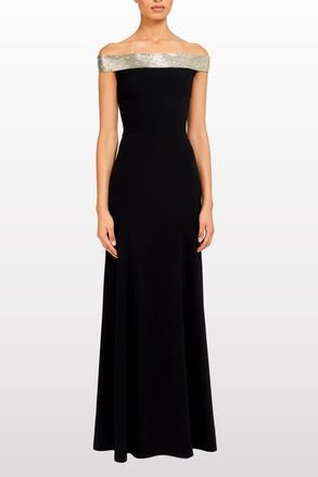 Jenny Packham Enigma Dress in Liquorice at Nordstrom, Size 18 Uk