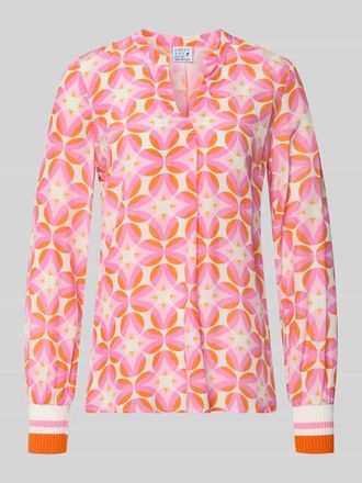 Emily van den Bergh Regular Fit Bluse aus reiner Viskose in Pink, Gr&ouml;&szlig;e 36