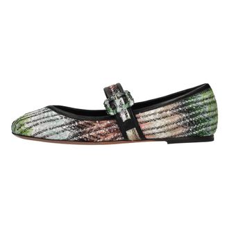 Missoni Jean Ballet Flats - female - Missoni - Ballerina Shoes - Multicolor - 8 UK - Shoes
