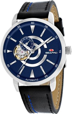 Seapro Elliptic Blue Dial Mens Watch SP0143