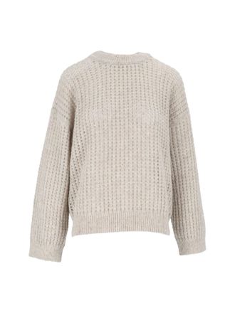 PESERICO Textured Chunky Cable-Knit Sweater
