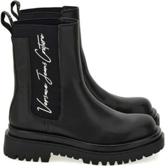 Versace Jeans Couture Laarzen - Dames - Chelseaboots - Zwart - 36 EU - Schoenen