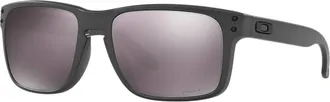 Oakley Mens Holbrook Sunglasses In Steel Prizm Daily Polarized