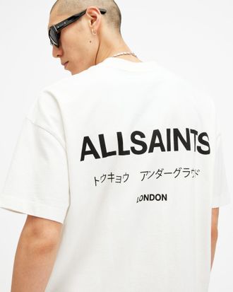 AllSaints Underground Oversized Crew Neck T-Shirt