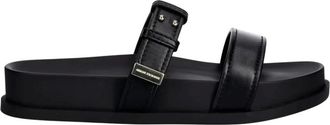 A|X Armani Exchange Dames, Schoenen, Zwart, Maat: 39 EU Leer