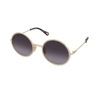 Chlo&eacute; Gradient Metal Sunglasses - unisex - Chlo&eacute; - Sunglasses - Yellow - 53 MM - Accessories