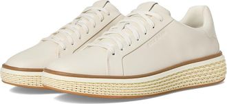 Cole Haan Grandpro Court Skyweave Sneakers Mens Shoes Ivory/Ivory/Ivory : 8 D - Medium, Leather