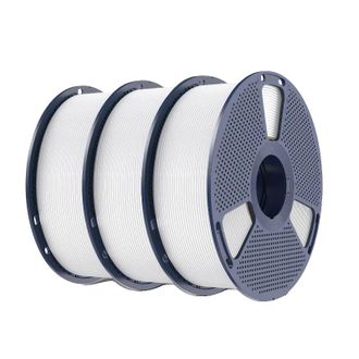 OEM Filamento 3d, Material Abs, Compatible Con Impresoras Fdm, Blanco, 3 Kg