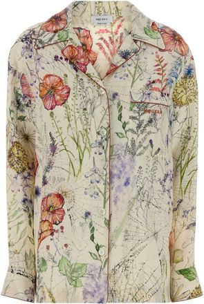 Alexander McQueen Alexander Mcqueen Printed Crepe Shirt