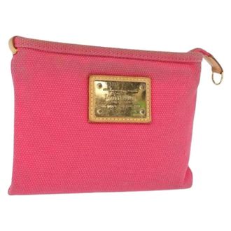 Louis Vuitton Pochette in tela Pre-owned - - Pre-owned - Donna - Rosa - ONE SIZE