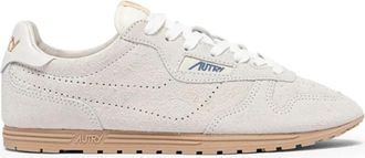 Autry Windspin Sneakers - Heren - Sneakers - Beige - 41 EU - Katoen - Schoenen