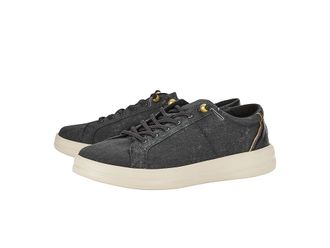 Hey Dude Karina Classic Womens Shoes Black/Snake : 5 M, Rubber