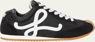 Loewe Ballet Runner 2.0 Mixed Leather Sneakers