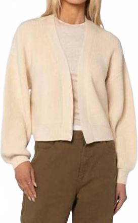 Velvet Heart Brayden Cardigan Sweater In Beige