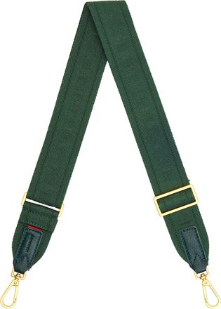 Hammitt Hammitt Webbing Crossbody Strap Grove Green Brushed Gold