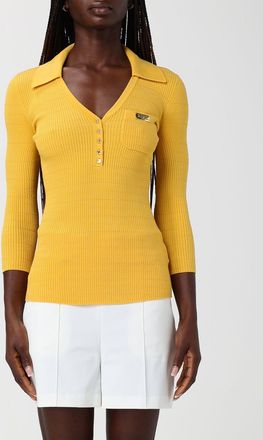 Elisabetta Franchi Polo in maglia di seta e lyocel Elisabetta Franchi