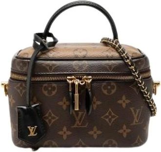 Louis Vuitton Pre-owned Mini Satchel - Dames - Pre-owned - Bruin - Maat: ONE Size Leer