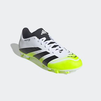 adidas Fussballschuh ADIDAS PERFORMANCE PREDATOR CLUB F&Uuml;R KUNSTRASEN, HART- UND ASCHENPL&Auml;TZE, Gr. 42,5, bunt (cloud wei&szlig;, core schwarz, lucid lemon), Synthet