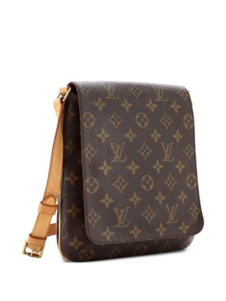 Louis Vuitton Musette Salsa Handbag Monogram Canvas PM shoulder bag - Brown