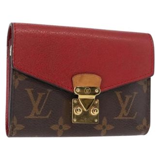 Louis Vuitton Pre-owned Wallets, female, Multicolor, Size: ONE SIZE Pre-owned Portefeuille Purse Compact Wallet