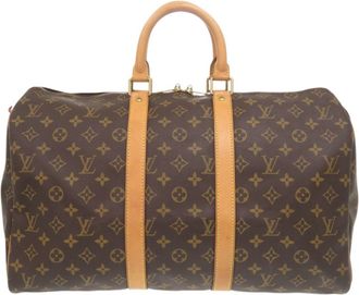 Louis Vuitton Brown Monogram Monogram Boston Bag (Pre-Owned)