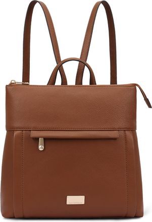Paul Costelloe Leather Backpack for Women, Fashion Casual Daypack, Travel Portable Shoulder Bag, Designer Backpack - OTAVA