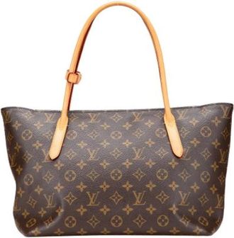 Louis Vuitton Pre-owned Tote Bags, female, Brown, Size: ONE SIZE Pre-owned Vintage Leather Tote Bag