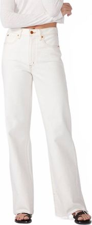 Slvrlake Denim Grace Jean In Natural White