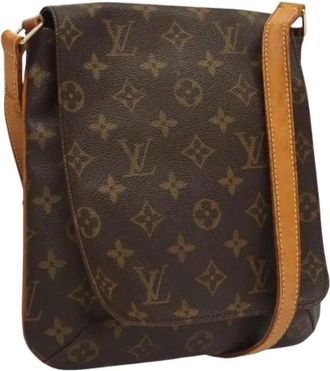 Louis Vuitton Pre-owned Cross Body Bags, female, Brown, Size: ONE SIZE Pre-owned Musette Salsa Shoulder Bag