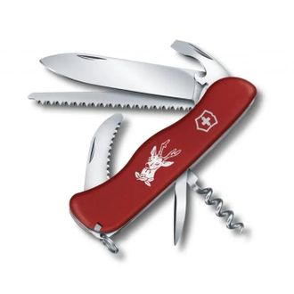 Victorinox by Swiss Army Hunter Rouge Cuchillo Multifunci&oacute;n 12 Funciones