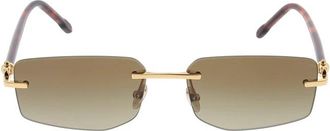 Fred Perry Zonnebril - unisex - Zonnebrillen - Geel - ONE Size - Accessoires