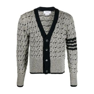 Thom Browne Uomo, Maglie, Grigio, L, new