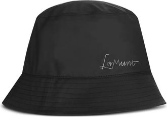 LaMunt logo-print bucket hat - women - Polyester/Elastane - 58 - Black