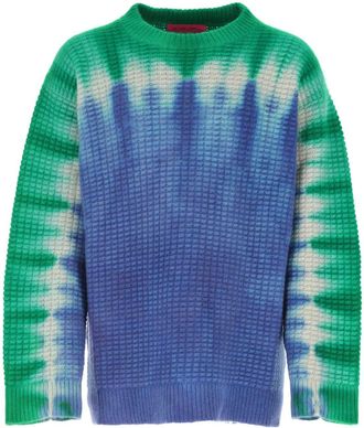 The Elder Statesman Multicolor Cashmere Sweater