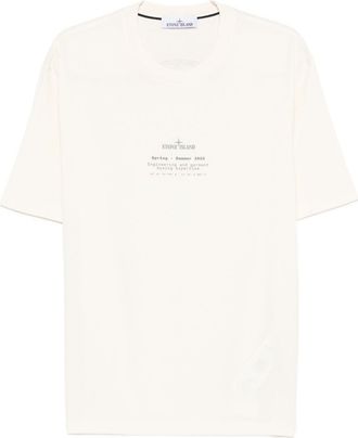 Stone Island T-Shirts And Polos Light And Natural-Uomo